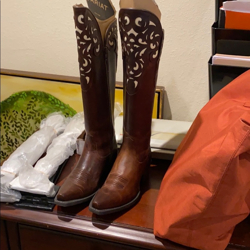 Arias hacienda boots BRAND NEW